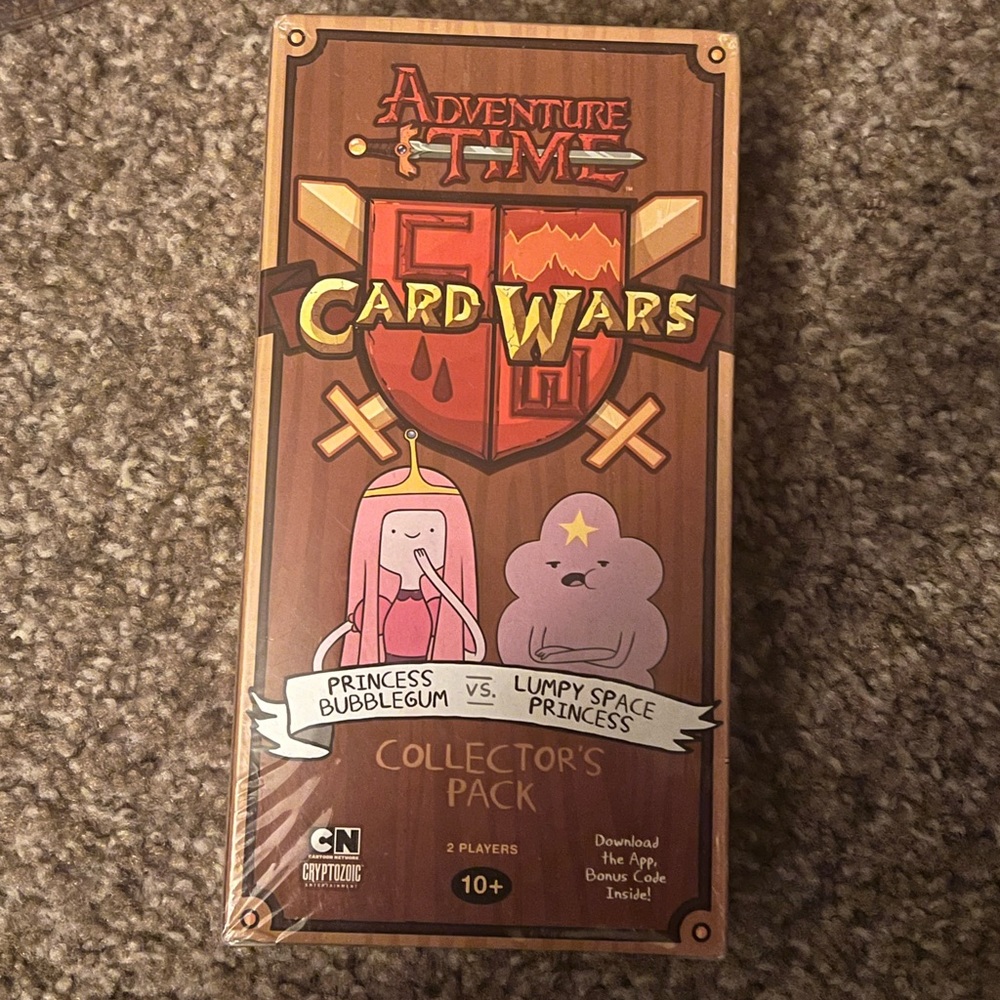 Adventure time Card Wars Princess Bubblegum and LSP